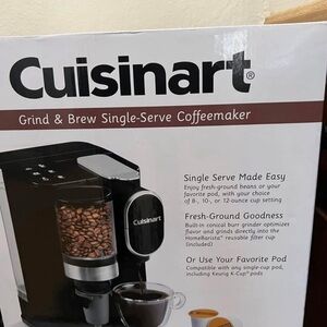 Cuisinart Black Grind & Brew Single-Serve Coffeemaker
